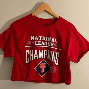 MLB phillies Champions 2022 Crop Top